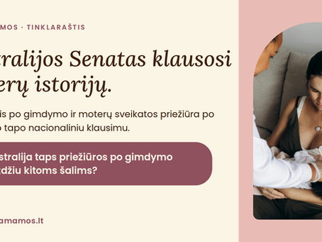 Australija priežiūra po gimdymo postpartum
