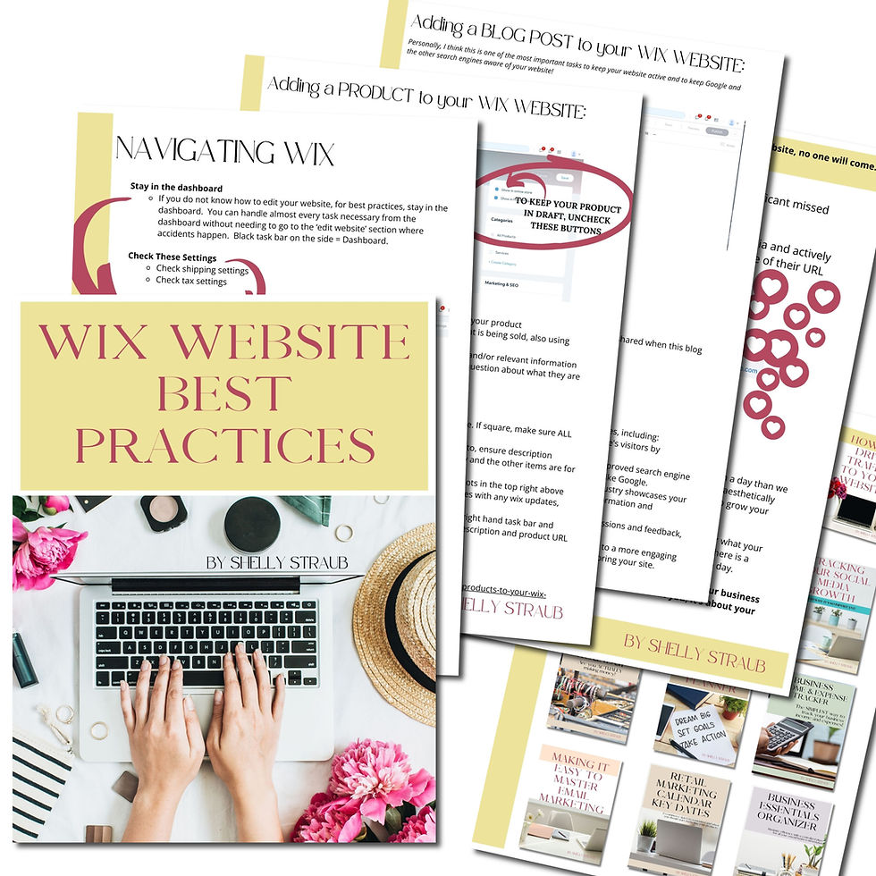 Thumbnail: Wix Website Best Practices inside