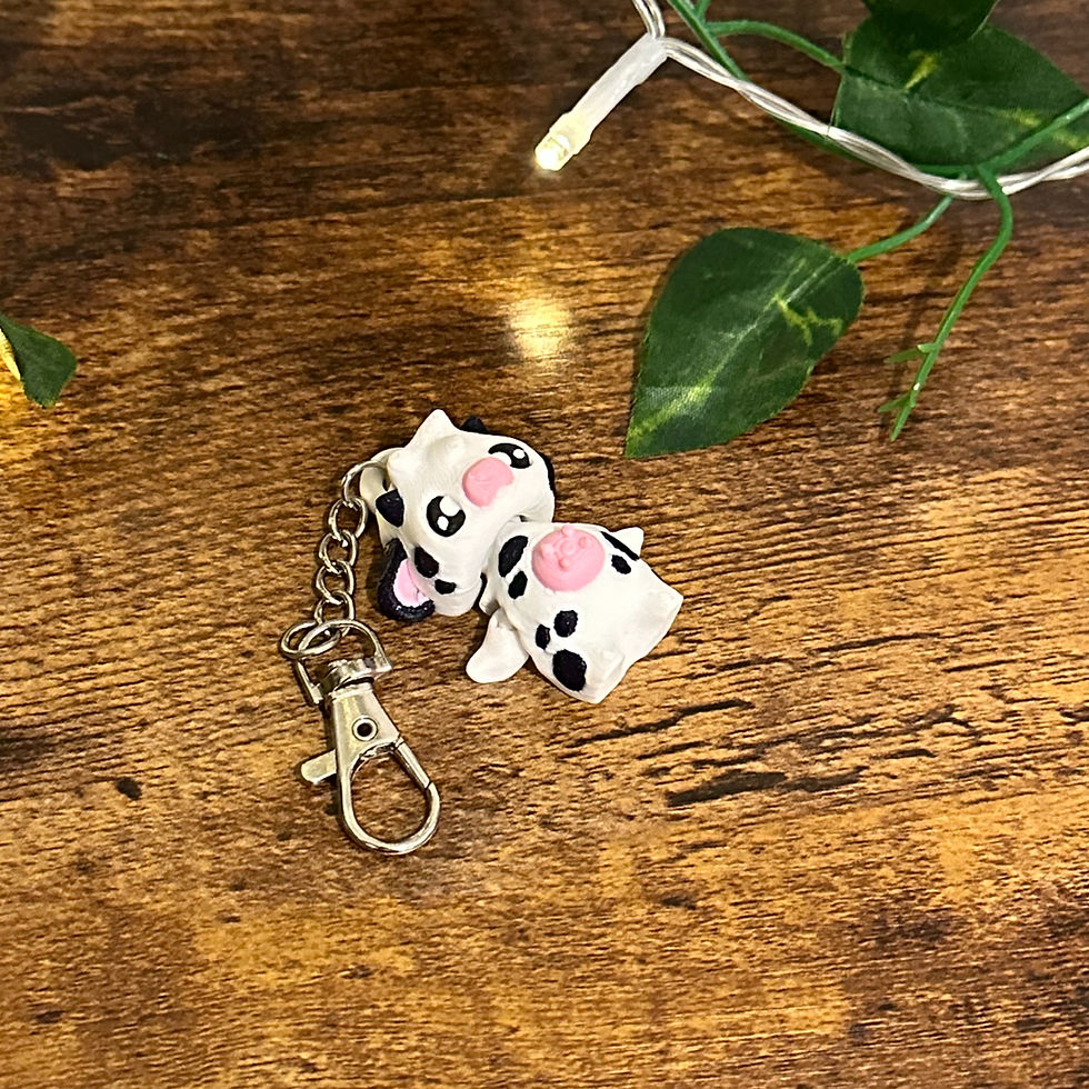 Thumbnail: Cutest Pixie Cow Keychain - Collect them All!