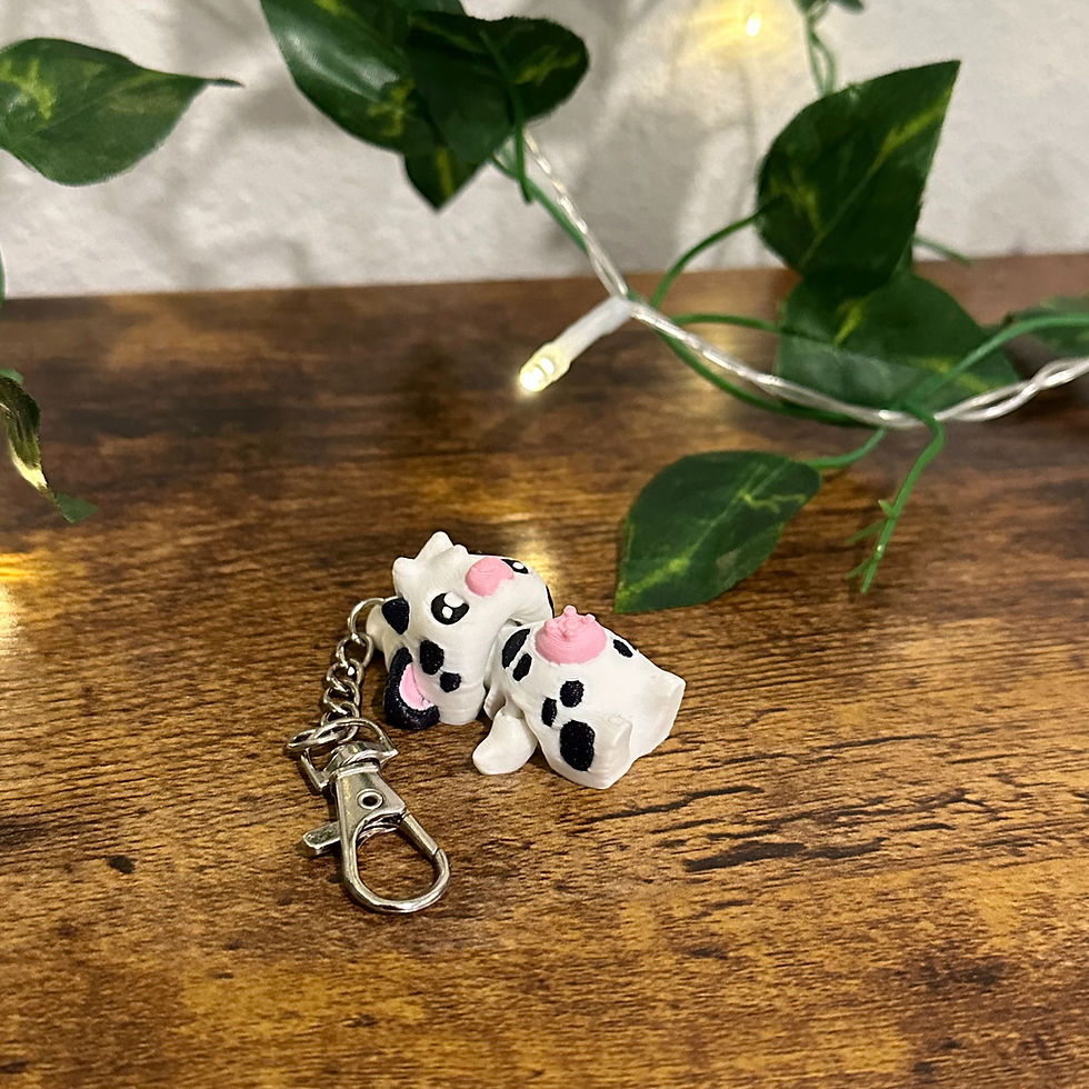 Thumbnail: Cutest Pixie Cow Keychain - Collect them All!
