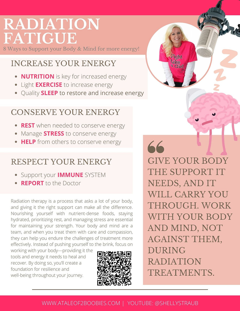 Radiation Fatigue - A Tale of 2 Boobies