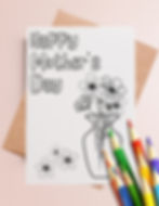 Mothers Day printable card - Be Smart School