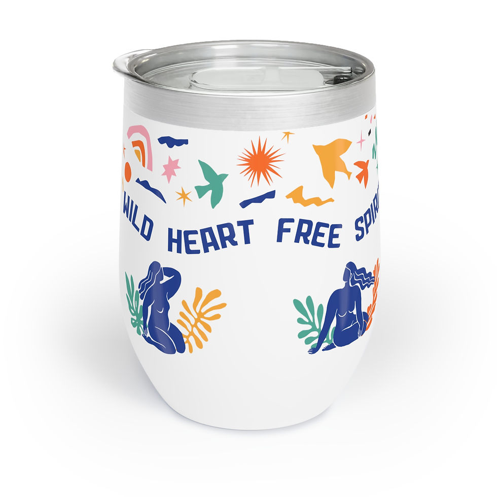 Thumbnail: Wild Heart Free Spirit Insulated Wine Tumbler