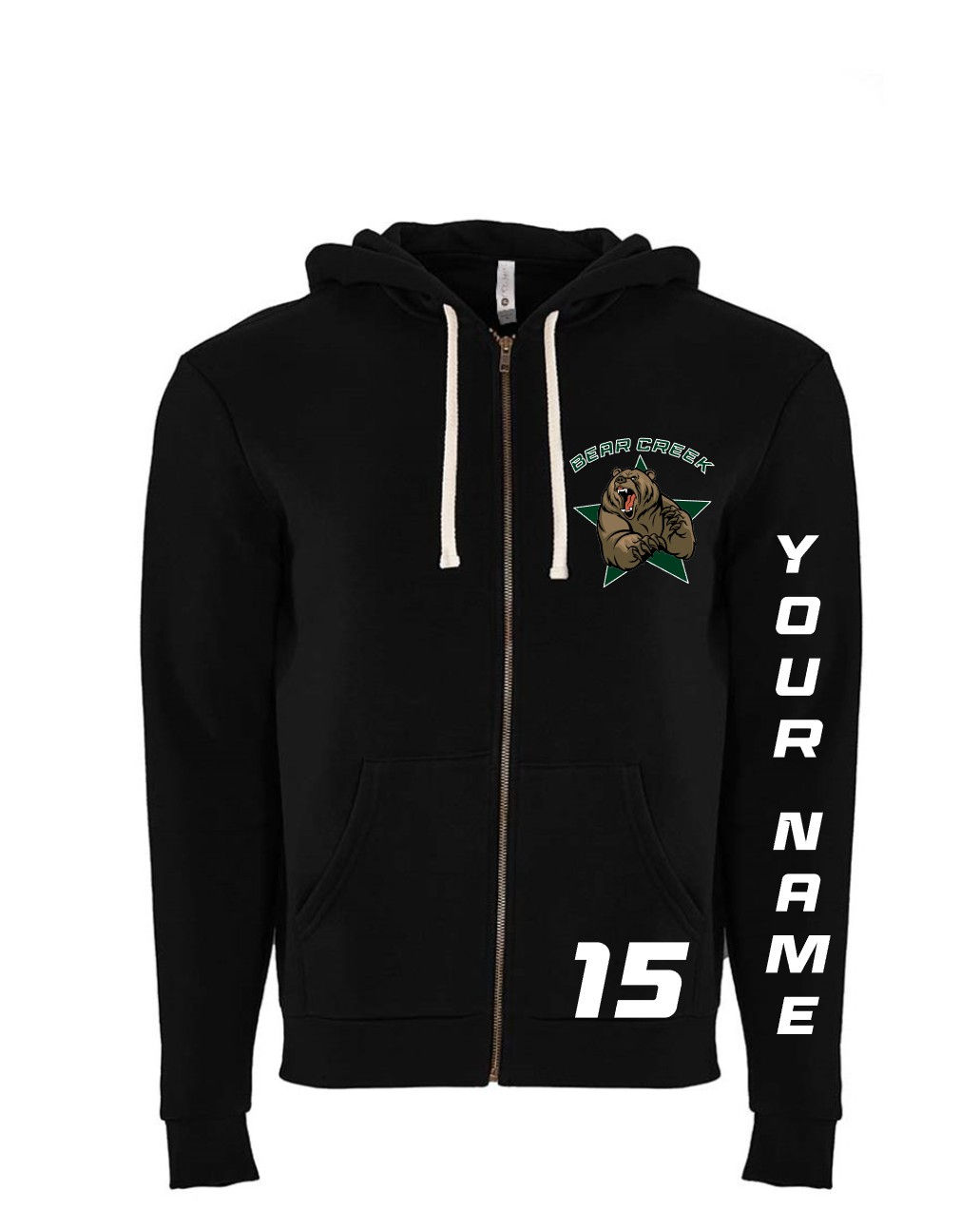 Custom Adult Zip Hoodie