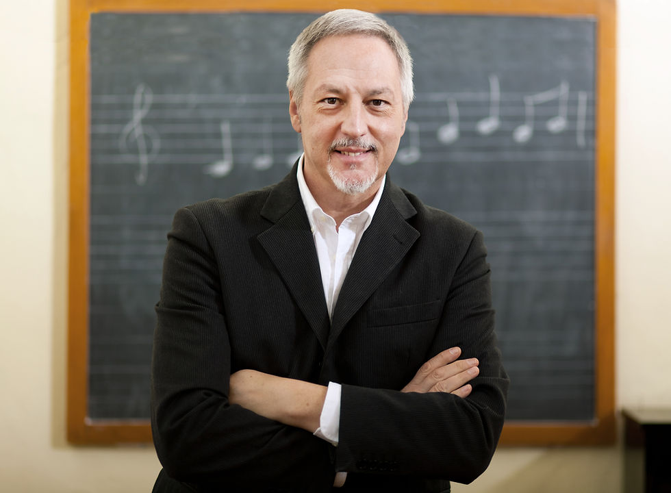 Music Teacher Portrait