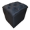 Miniatura: Pouf Baúl  Capitone Negro Lino 40x33x50x40 Rimar