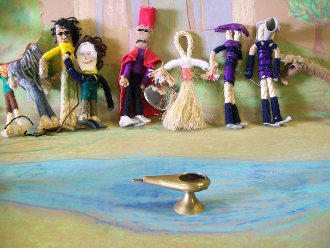 Paulo Farah lamparina, oficina de corda 