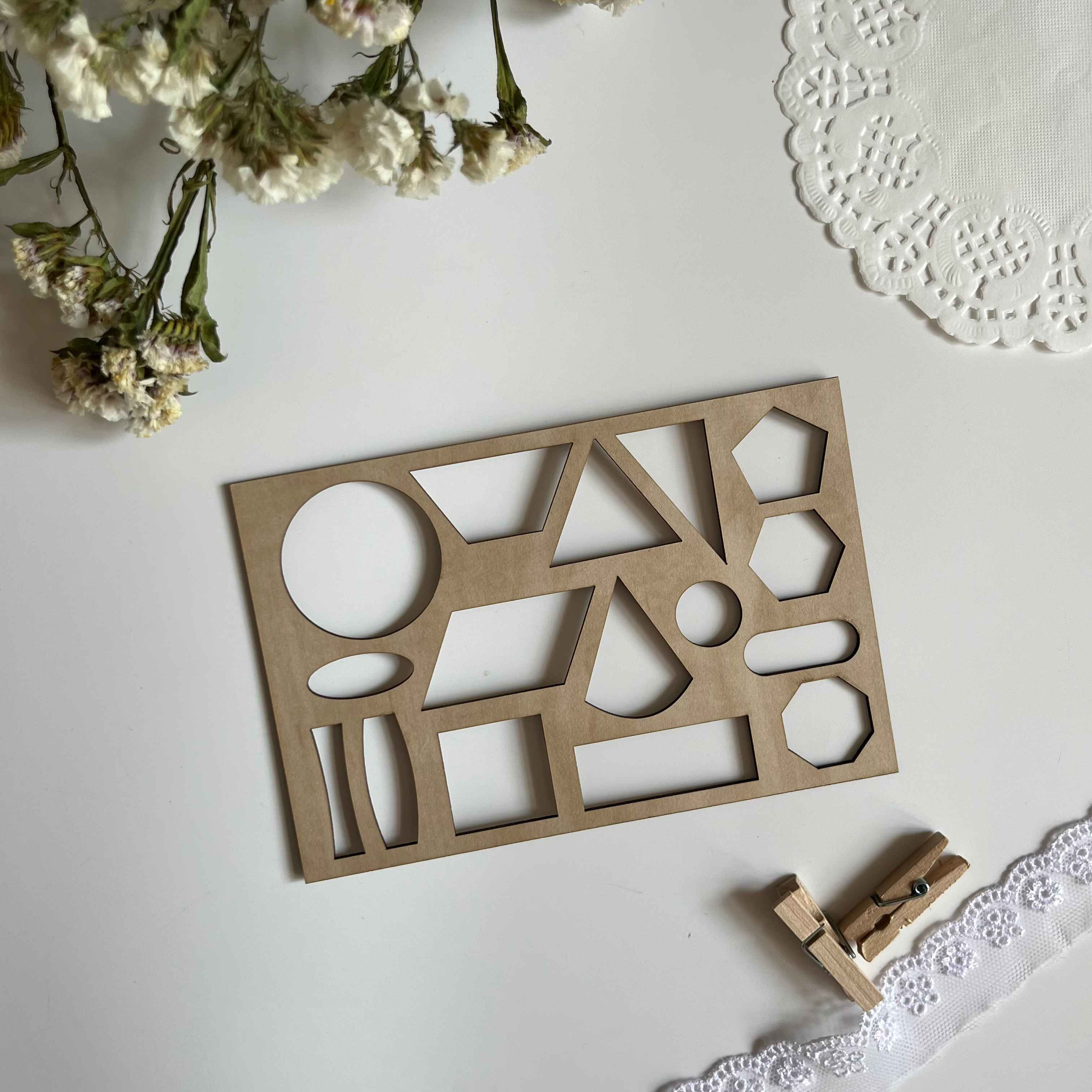 Basic Shapes Stencil