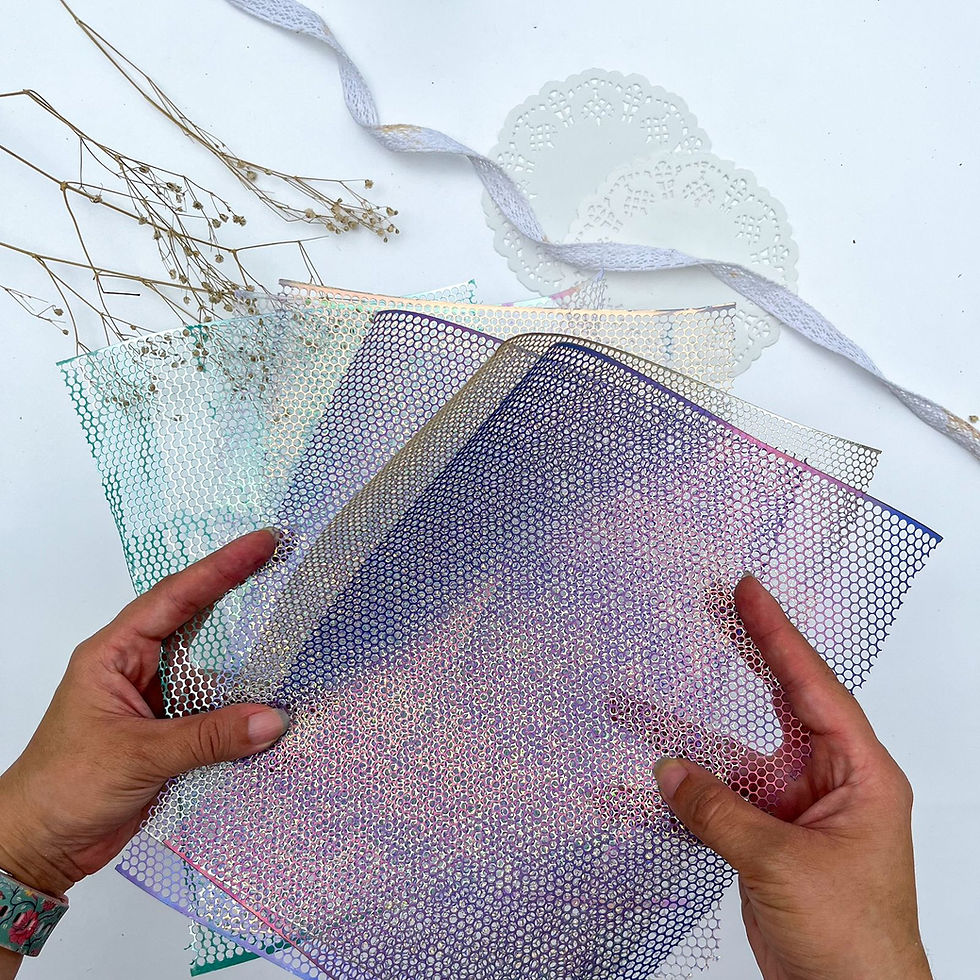 Thumbnail: Holographic sheets (Set of 6)