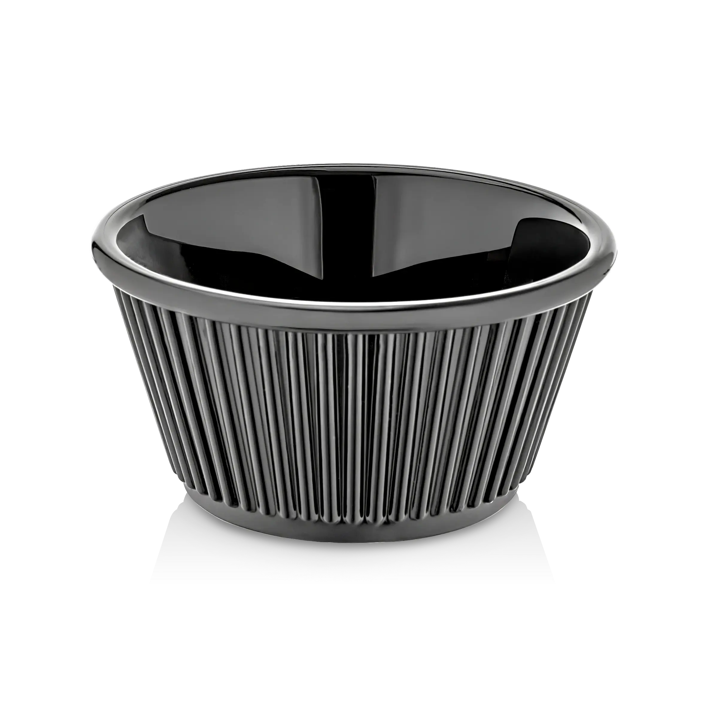 Szószos - Lekváros Tálka 35 ml ⌀60 mm Fekete (PP)