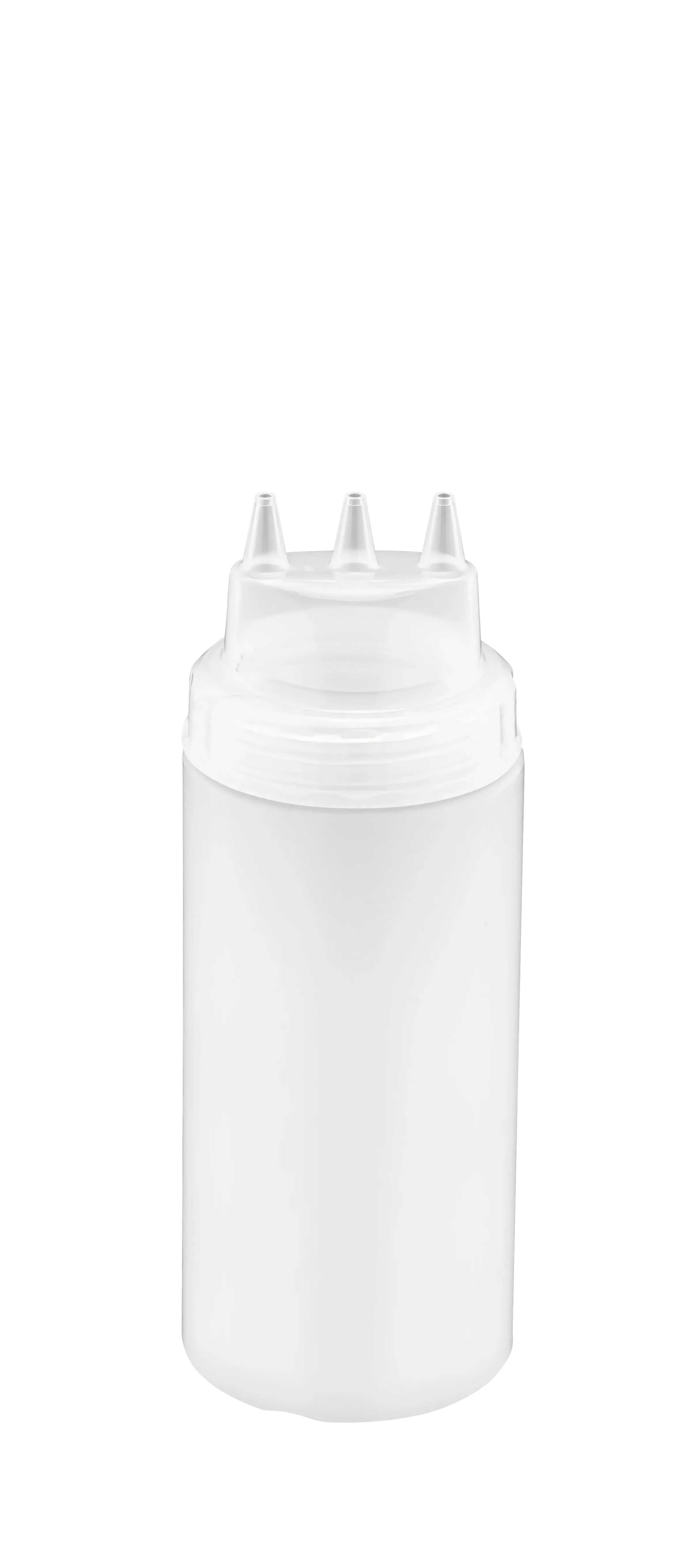 Szószadagoló Tripla Adagolóvéggel 500 ml (PP-PE)