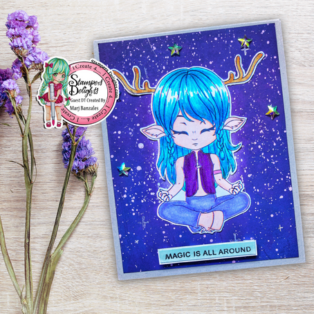 Magic Is All Around - Fawn Digi Mojo Event-Stampers Delights