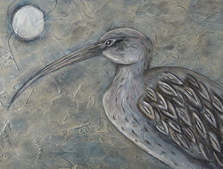 Curlew in Moonlight