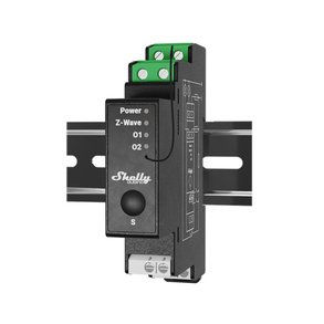 Thumbnail: Shelly Qubino Wave Pro 2PM 2-channel Smart Switch with Power Metering