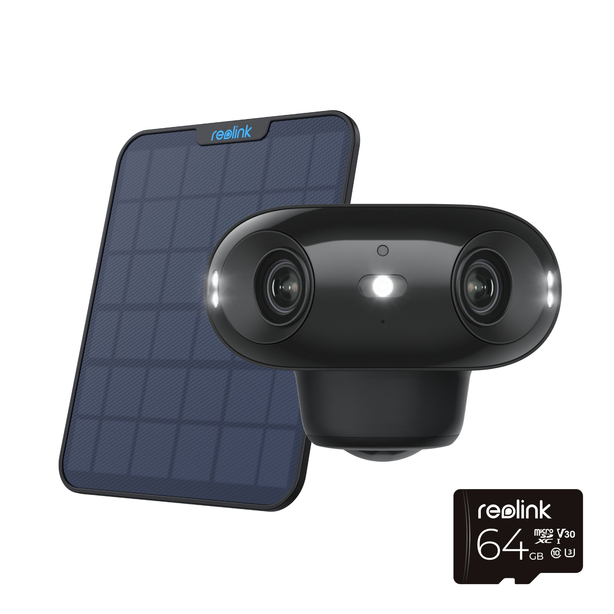 reolink Argus 4k Battery Spotlight Cam + 64GB Micro SD Card