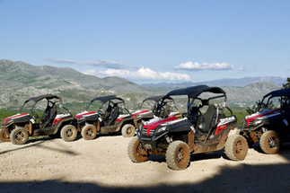 Buggy cars near Dubrovnik