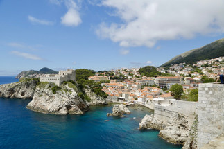 Dubrovnik walls and the historical harbor