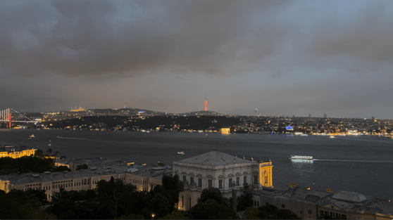 The view from Roof 16 - Swissôtel The Bosphorus