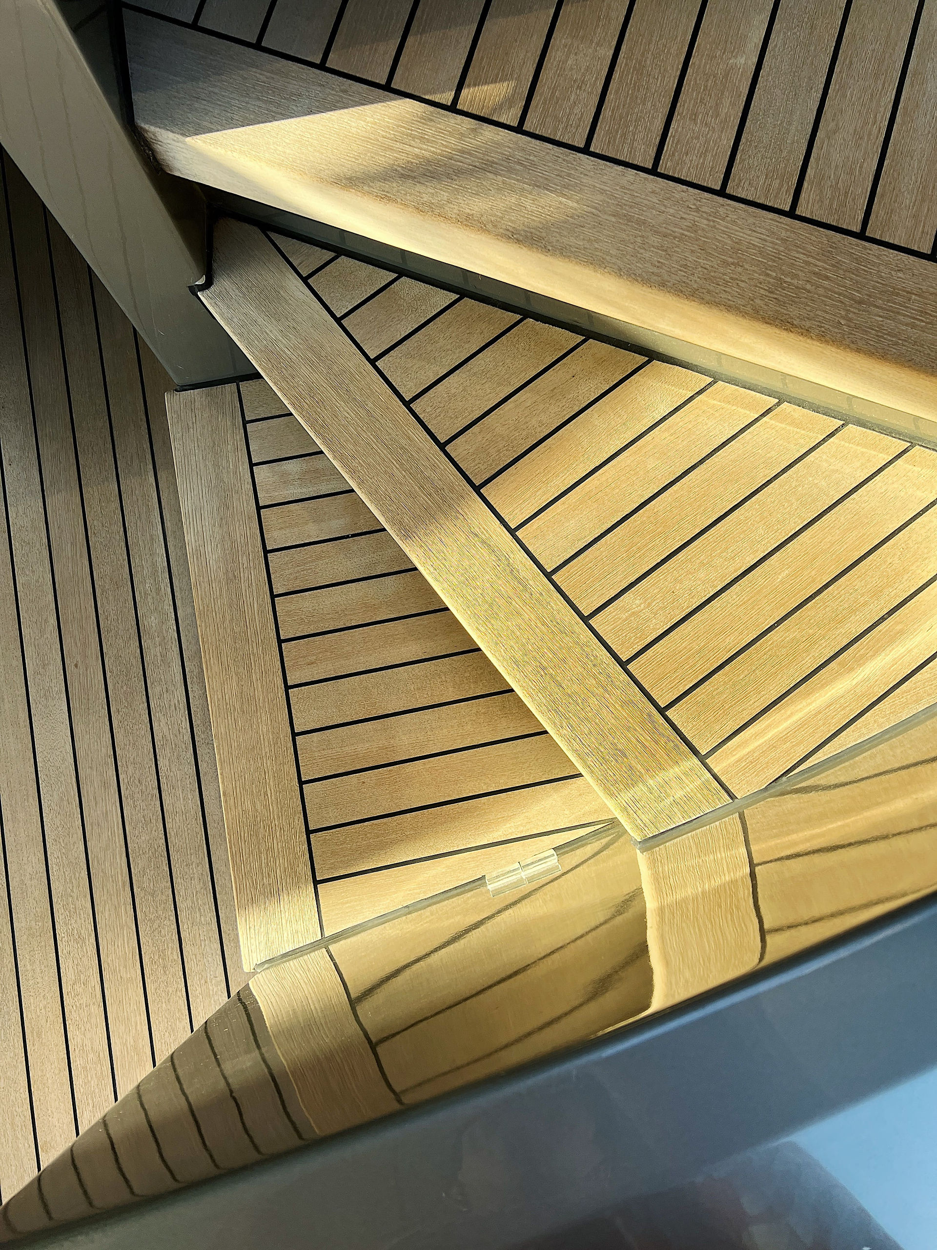 FX luxury motor yacht's deck elements 