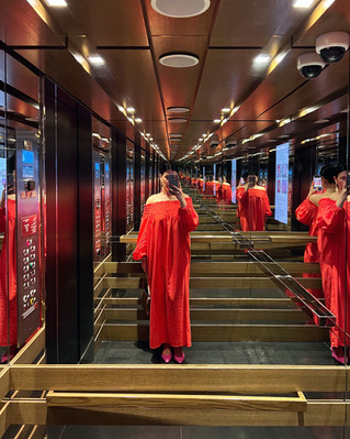 Swissôtel The Bosphorus elevator selfie