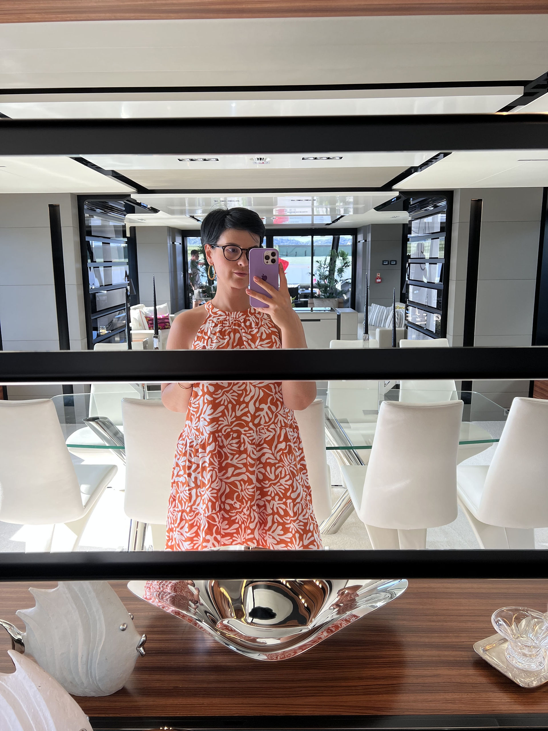 Kateryna Kyslyak - yacht charter broker onboard FX luxury motor yacht in Turkey