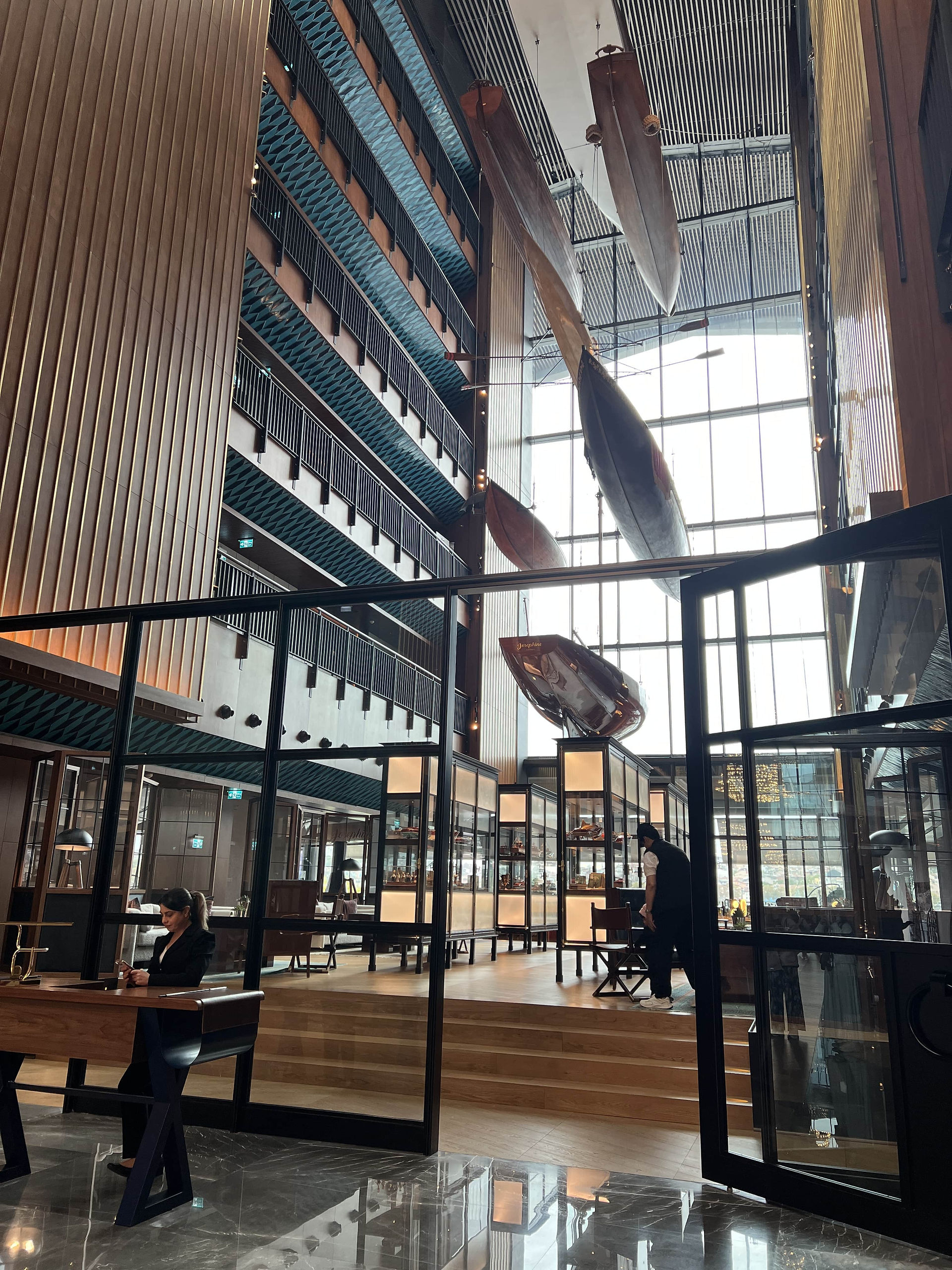 Interior of Rixos Tersane Istanbul Hotel