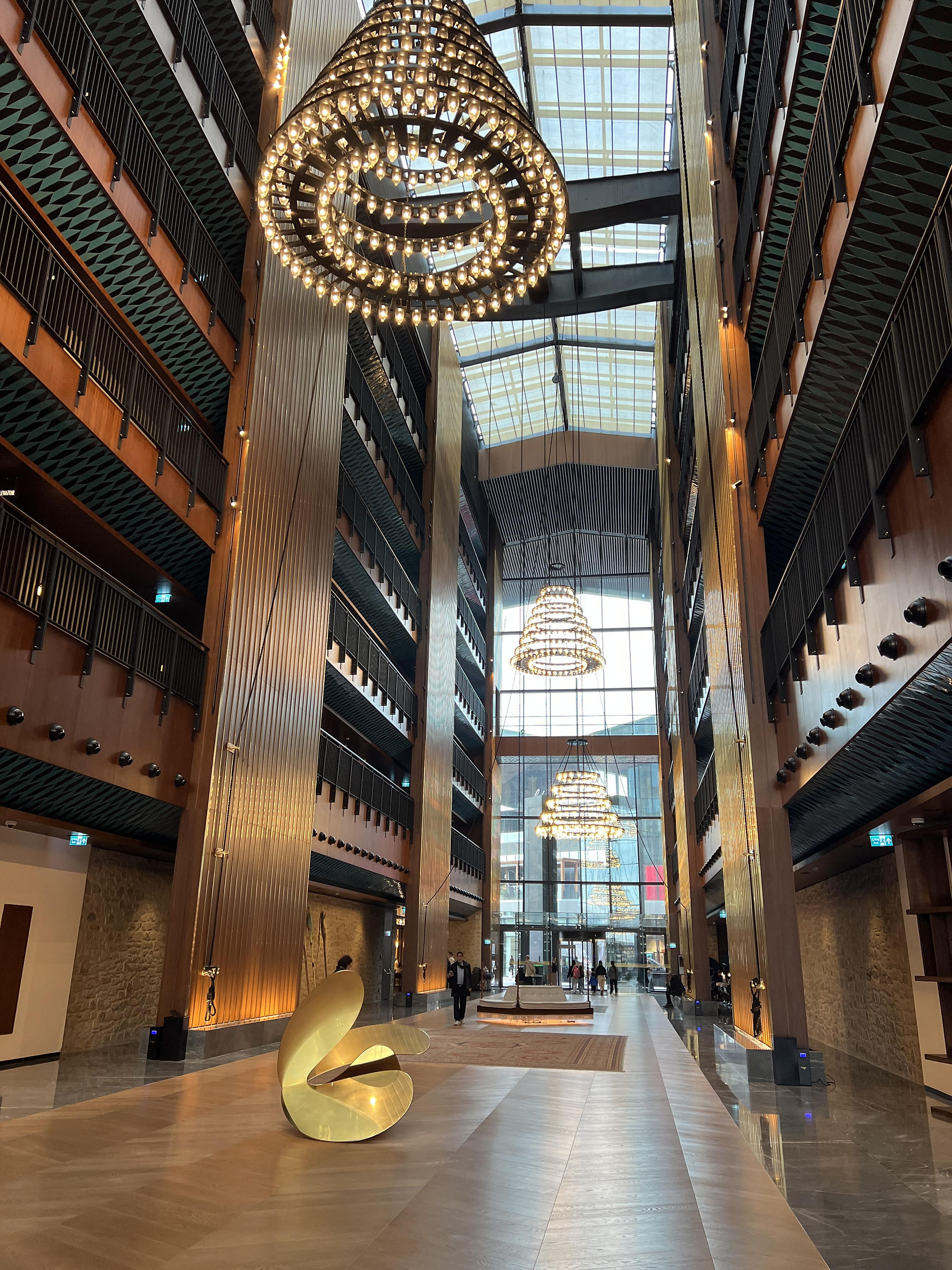 Interior design of Rixos Tersane Istanbul Hotel