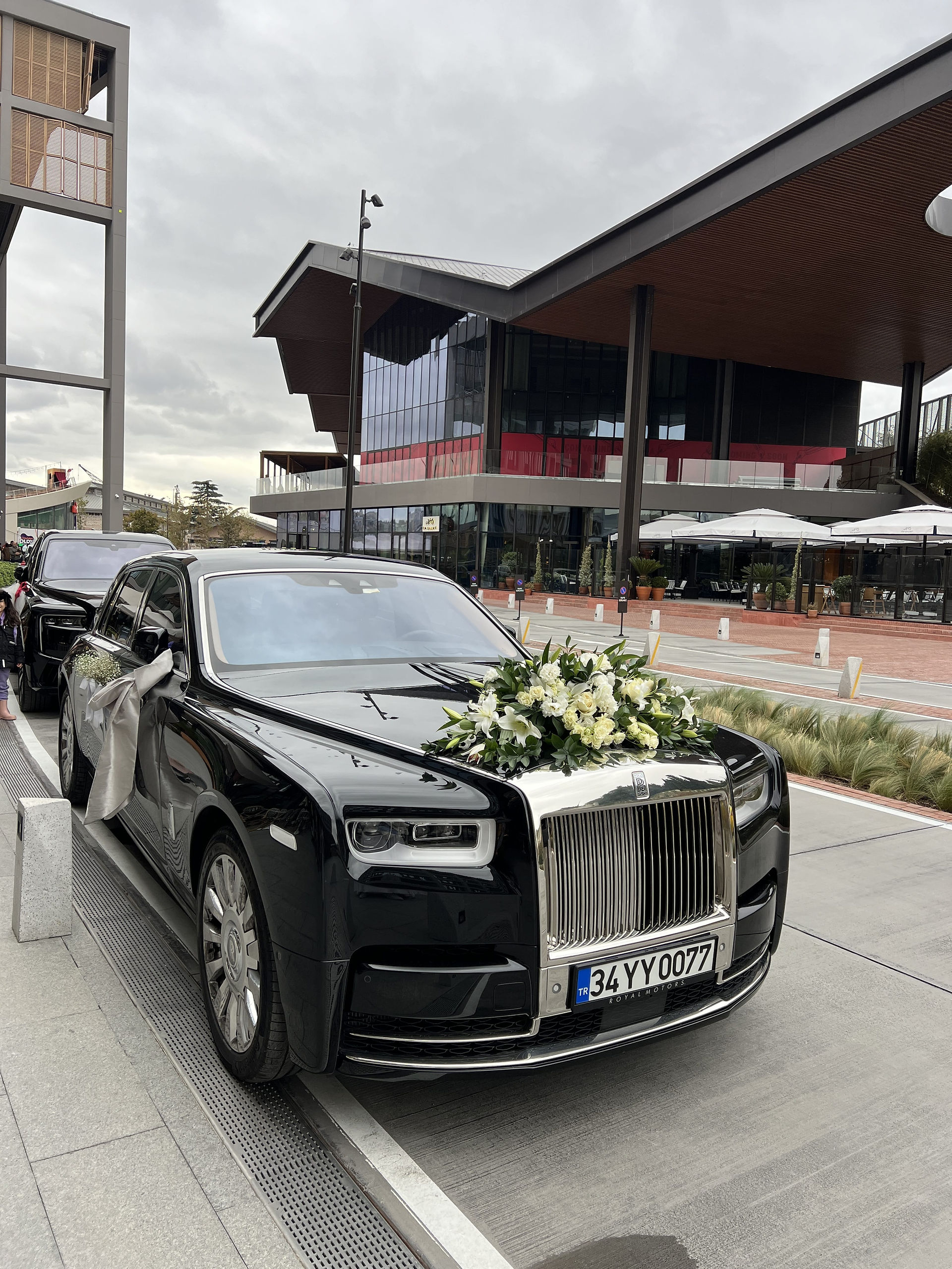 Luxury cars near Rixos Tersane Istanbul Hotel