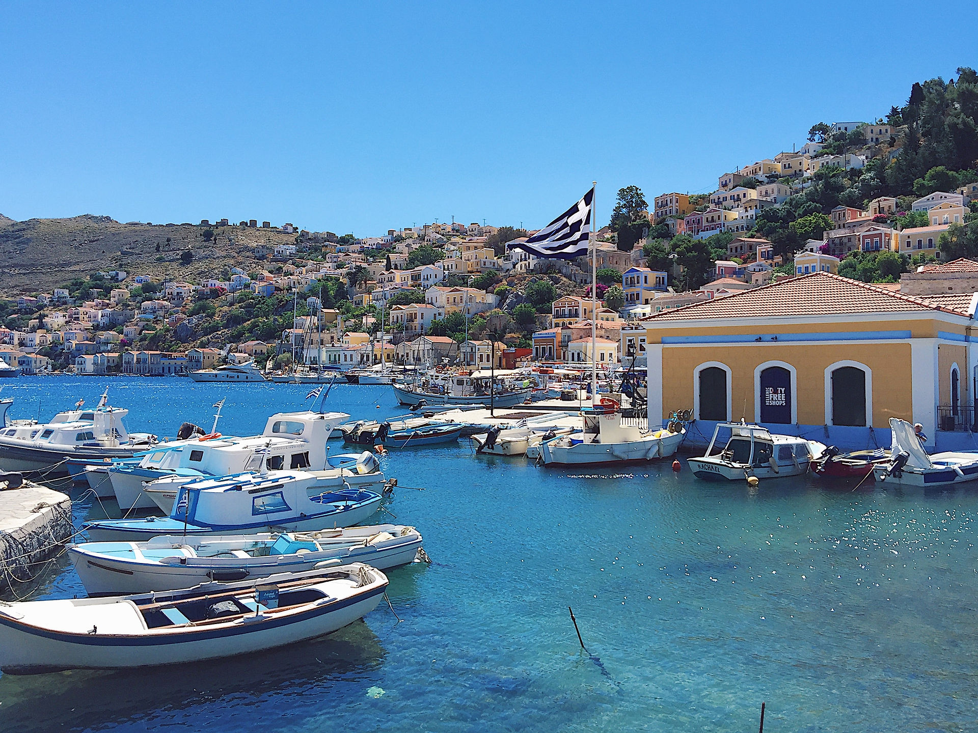 Symi harbor