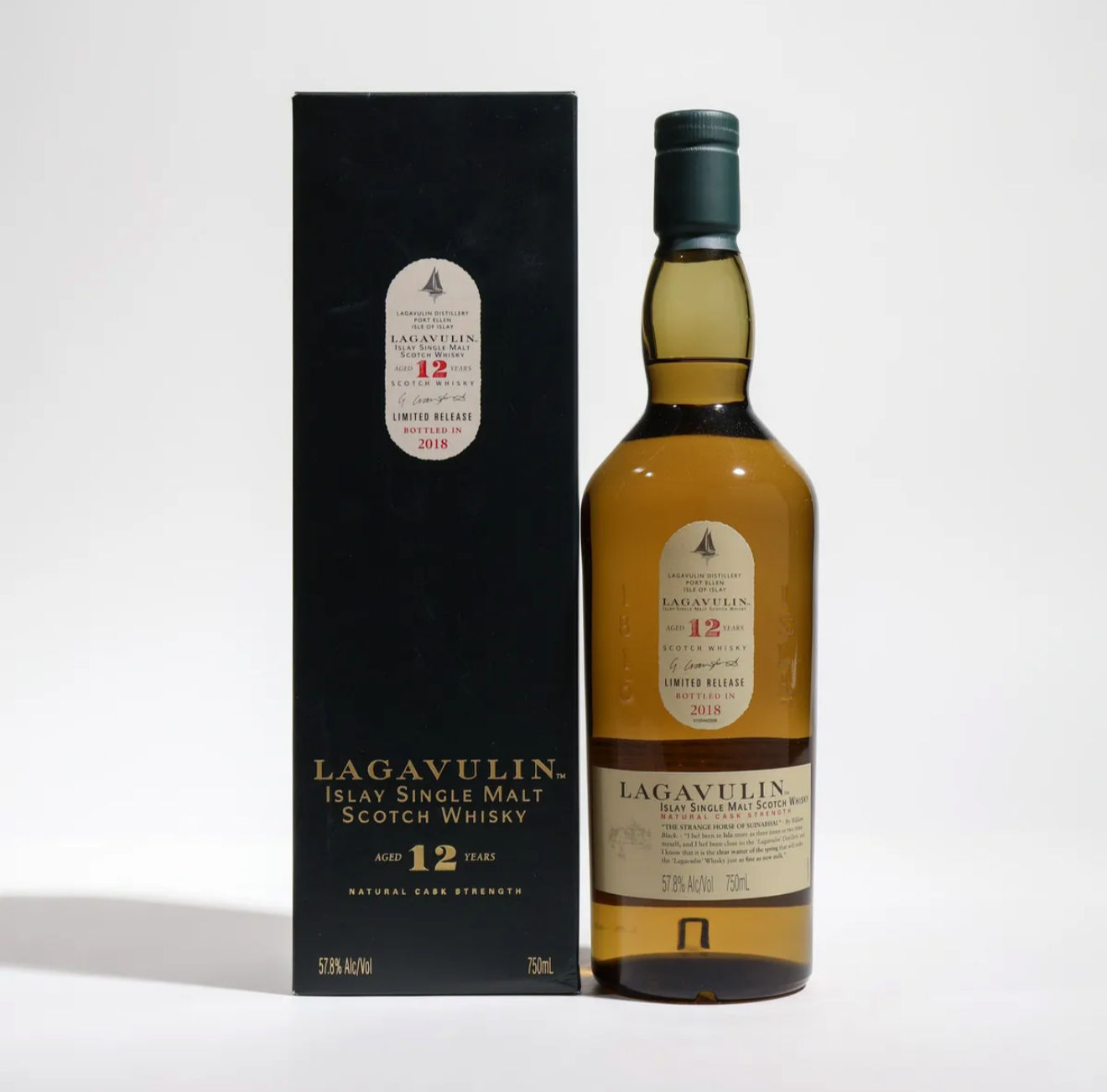 Lagavulin 12 Year Single Malt Scotch (2018)
