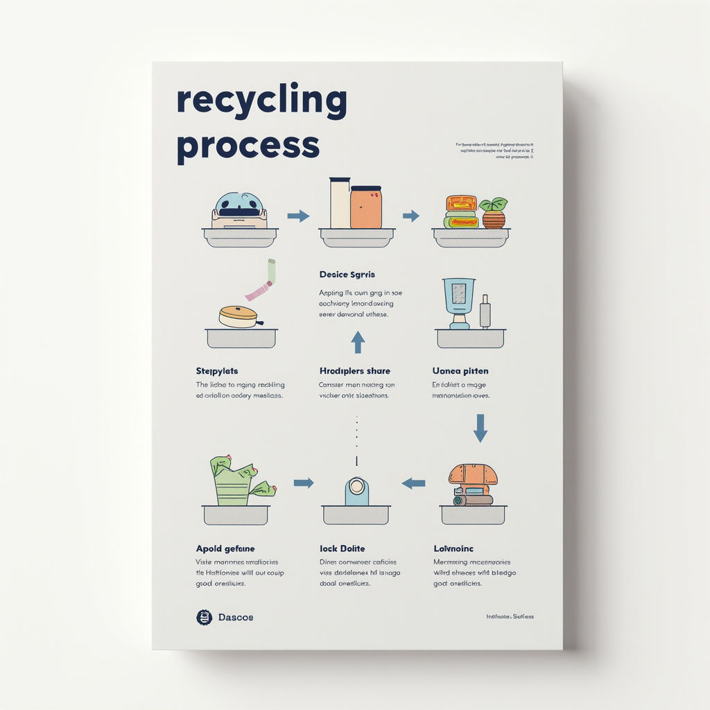 Recycling Process Poster