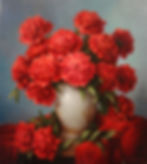 Red Peonies