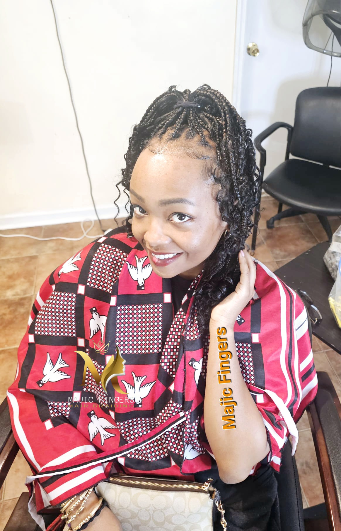Boho Knotless / Curly Ends