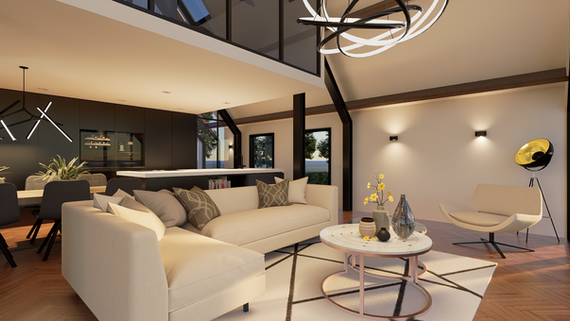 Luxe schuurwoning, schuurwoning ontwerp, moderne architectuur, falk dakplaten, antraciet, veel glas, stalen constructie, gras, groene omgeving, Duurzaam, energie neutraal, doordacht bouwen, de 3d ontwerper, architectuur, architect, ontwerpbureau, bouwkunde ontwerpbureau, architectenbureau, bijzondere vormgeving, herveld, interieur ontwerp, woonkamer ontwerp, keuken ontwerp