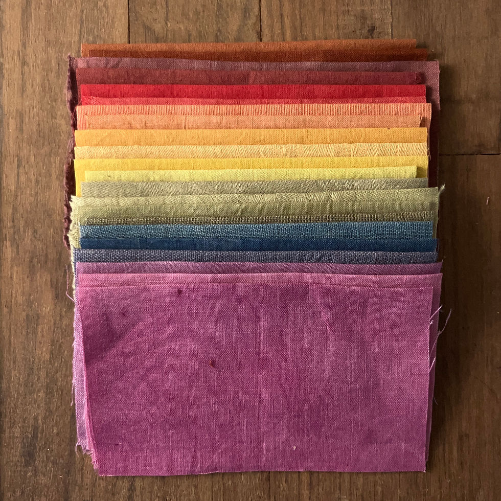 Thumbnail: Plant Dyed Stitching Packs in Three Sizes