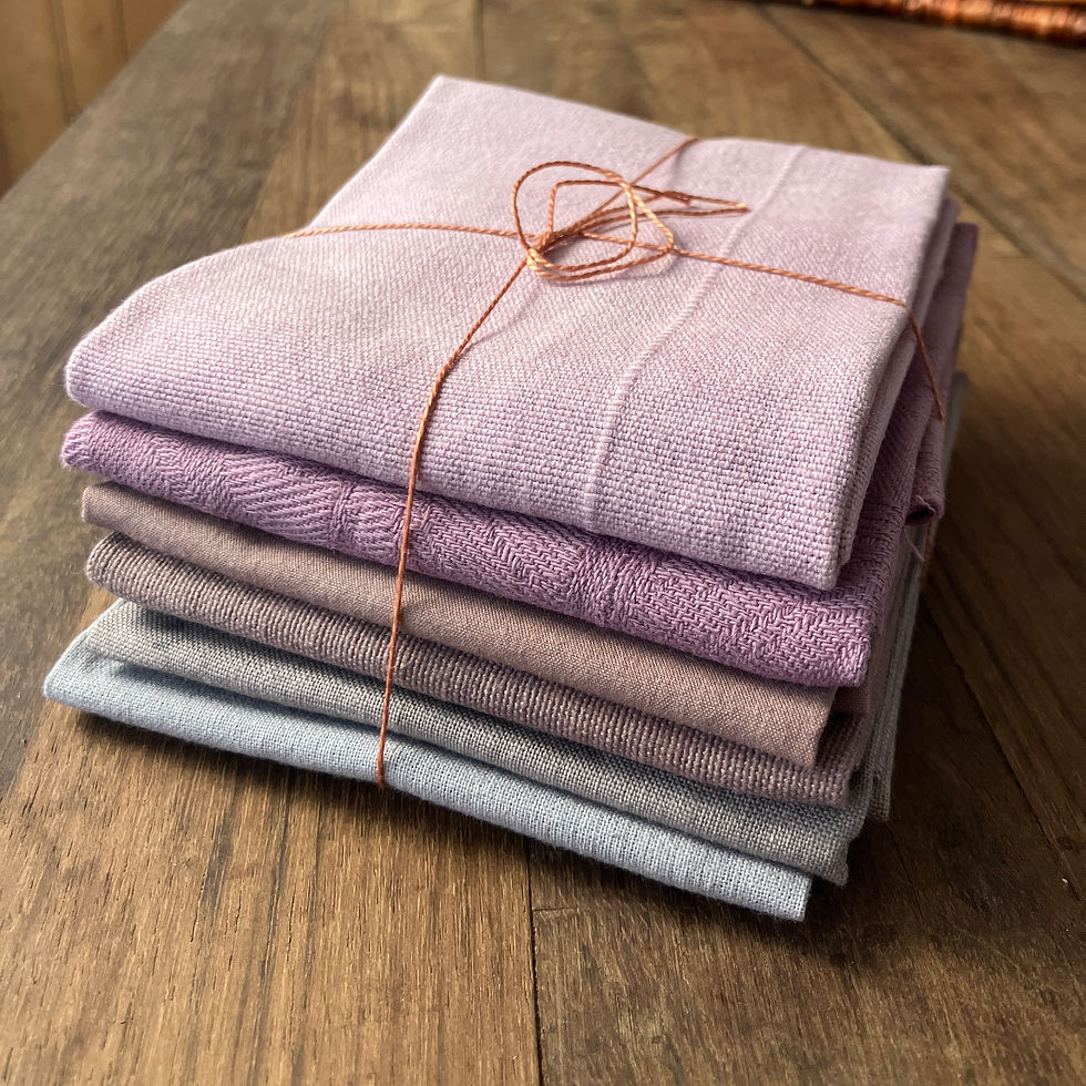Thumbnail: Large Plant Dyed Fabric Bundles