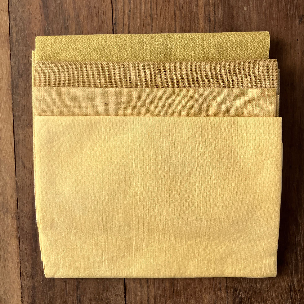 Thumbnail: Plant Dyed Fabric Packs