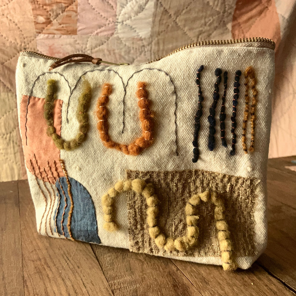 Slow Stitch Pouch Kit