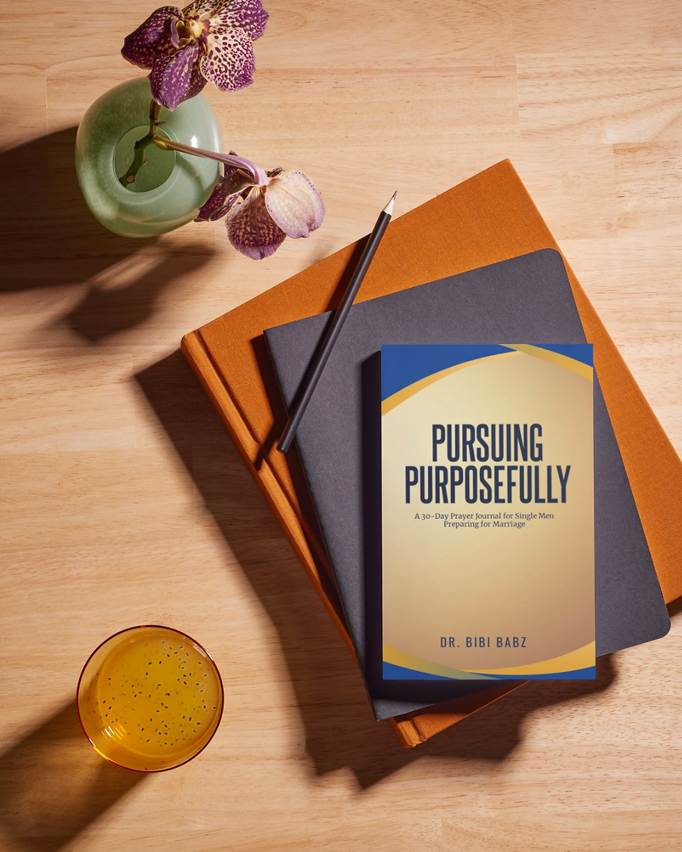 Thumbnail: Pursuing Purposefully:A 30-Day Prayer Journal for Single Men Wanting Marriage