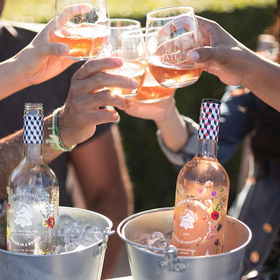 Backyard Wine Tasting