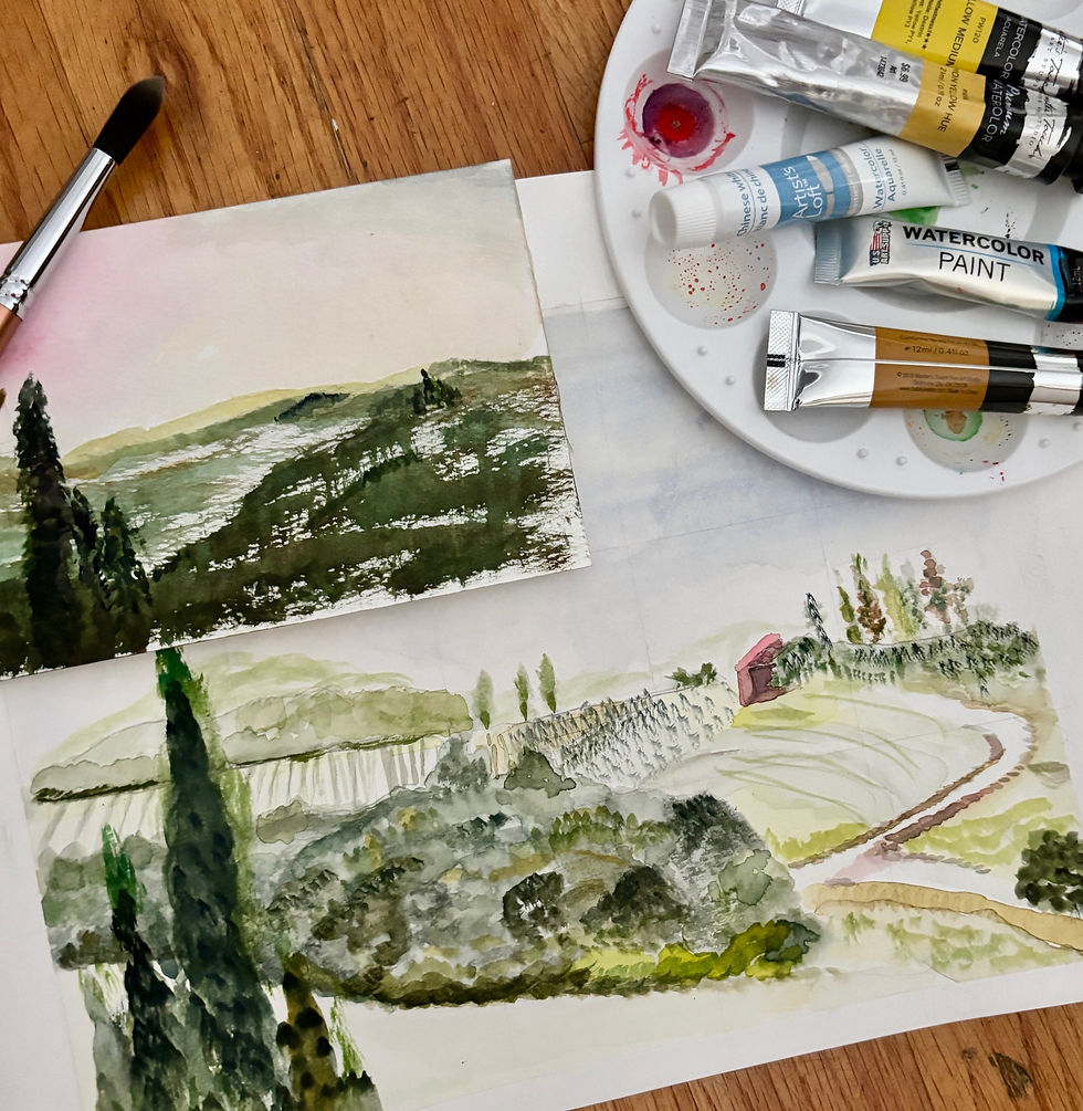 Watercolor Landscapes Basics