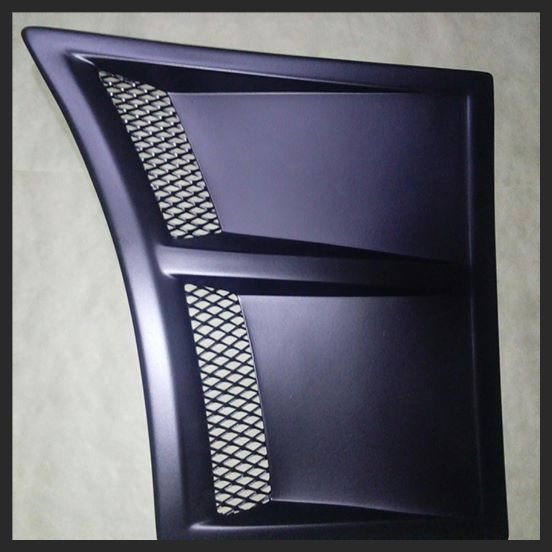 Fiberglass Flat Black