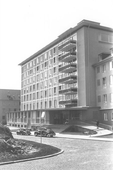 altes Gebäude Mainzer Altenheim