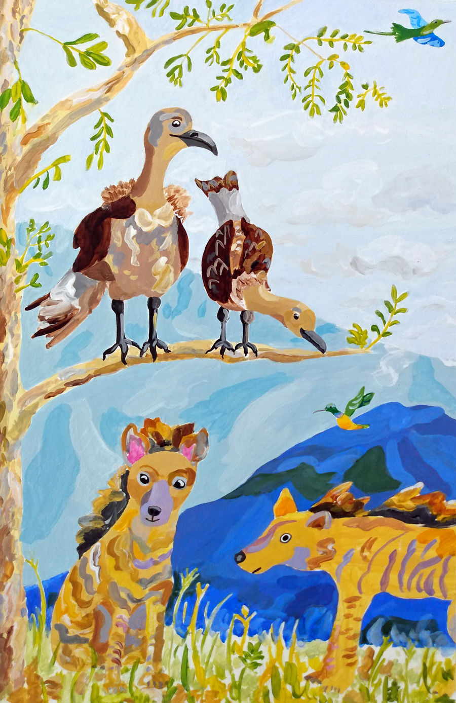Vultures and Hyenas