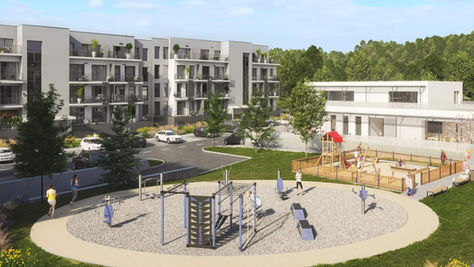 New building | 3+kk | 74 m² | with terrace 17 m² | Kladno | Development projects