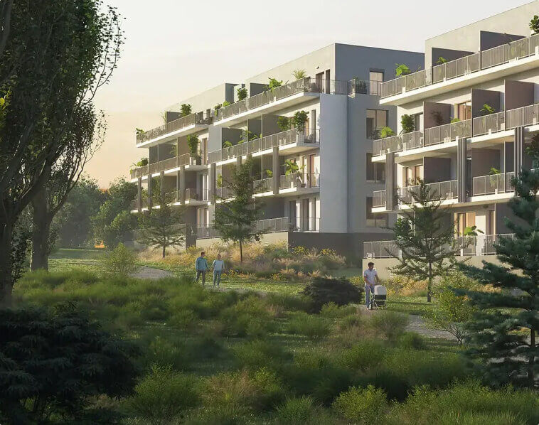2-Bedroom Apartment 3+kk in a New Build | 74 m² | 13 m² Balcony | Kladno | Near the Airport