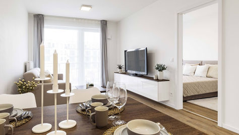 Byt 2+kk v novostavbě | 52 m² | Balkón 9 m² | Kladno | Bez provize | Developerské projekty