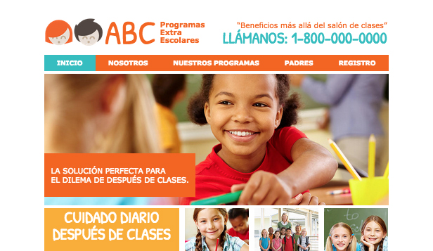 Plantillas Web HTML de Educación Wix