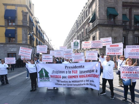 Entregan a Sheimbaum petición de audiencia y suba mega fraude Inverco a Mesa de Seguridad Nacional