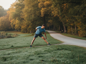A short stretching routine can help running feel smoother and more controlled.